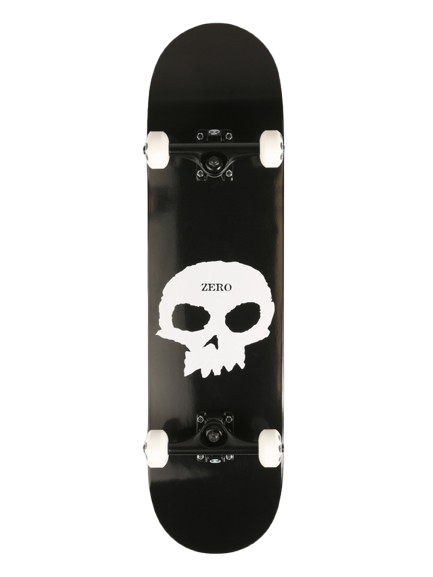 Zero Single Skull Skateboard Completo